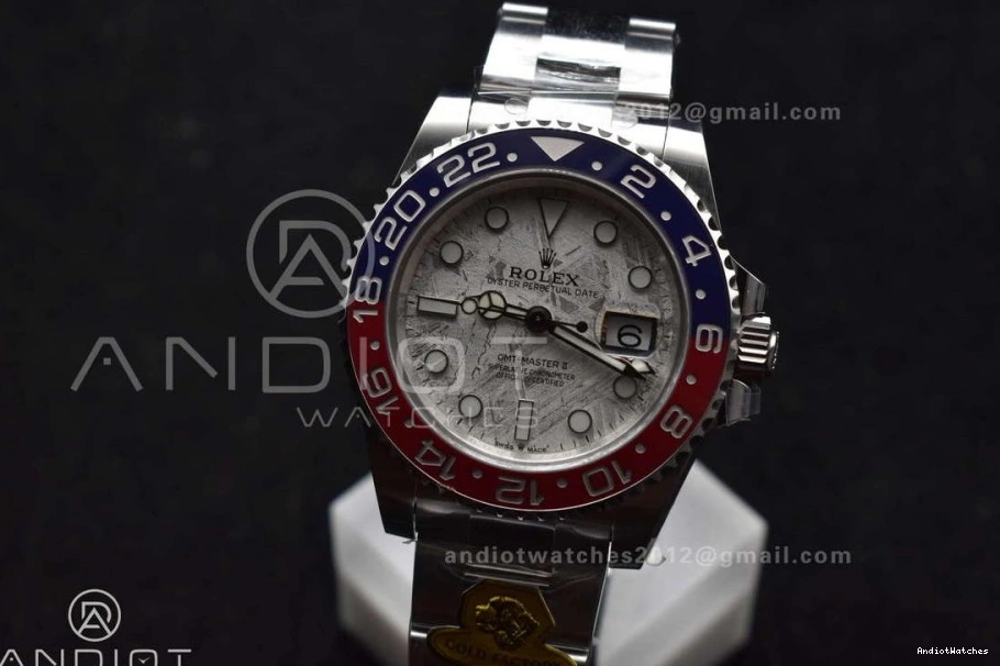 Dial 1:1 Real CHS Edition Oyster on GMT II Modern BLRO Best Gold 126719 Factory Meteorite VR3285 Bracelet Gain Master Weight 930 0219